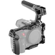 8Sinn Cage Canon EOS R5 C + Black Crow Top Handle - klatka operatorska z uchwytem